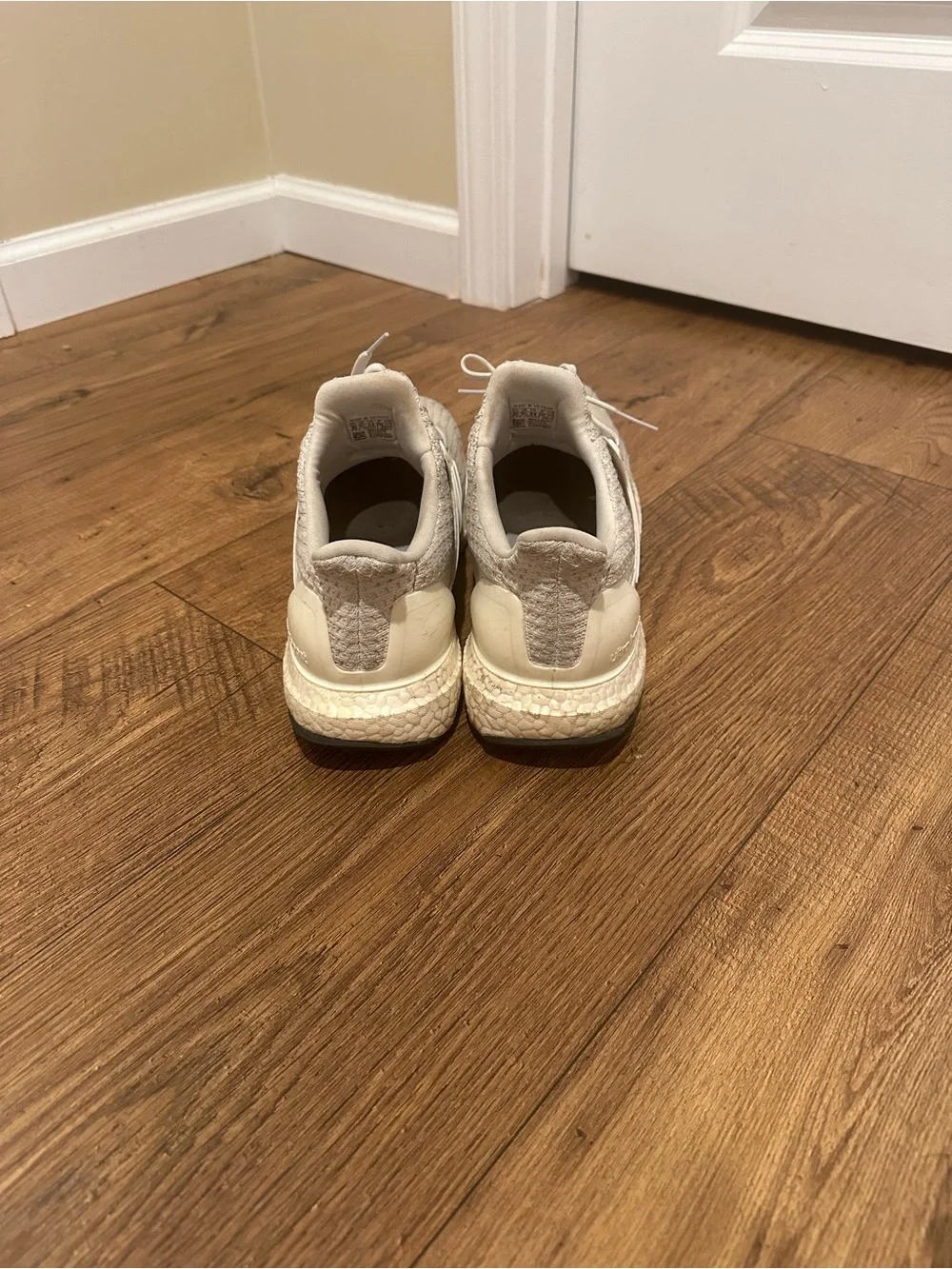 adidas Ultra Boost Triple White: Size 10